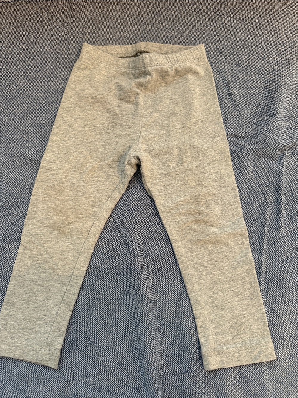 Old Navy Light Gray Kids Stretch Leggings